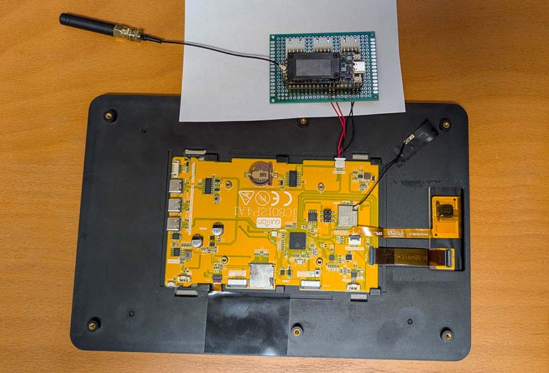 ESP32 Wetterstation mit anderem Display