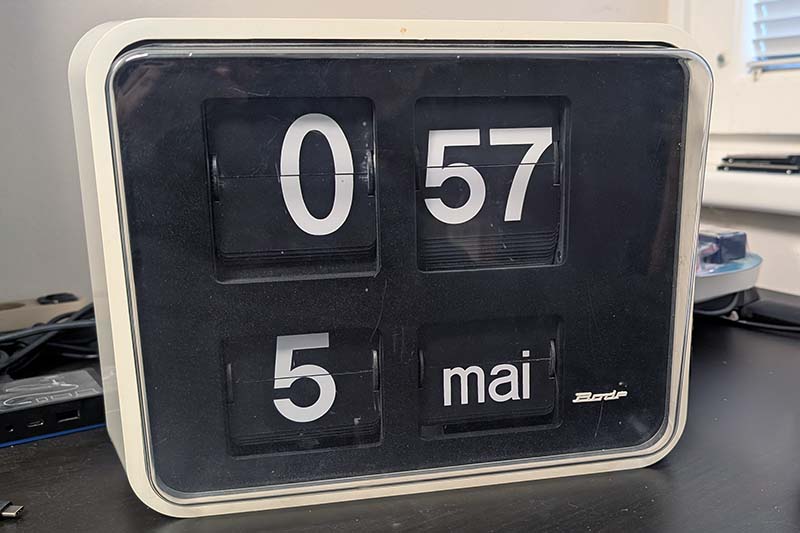 Bodet BT 6.30 Flip Clock