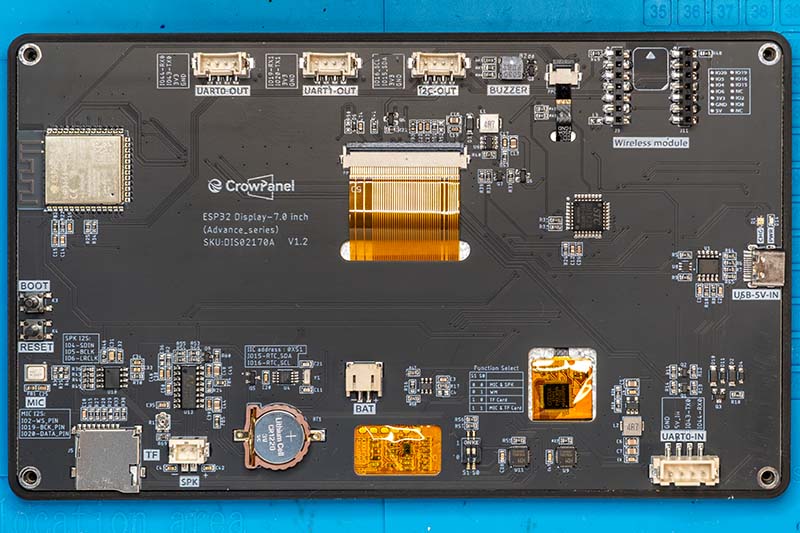 CrowPanel Advance 7“ HMI ESP32-S3 AI-Powered IPS Touch Screen