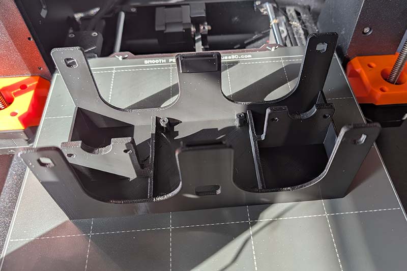Grundgerüst aus dem 3D-Drucker