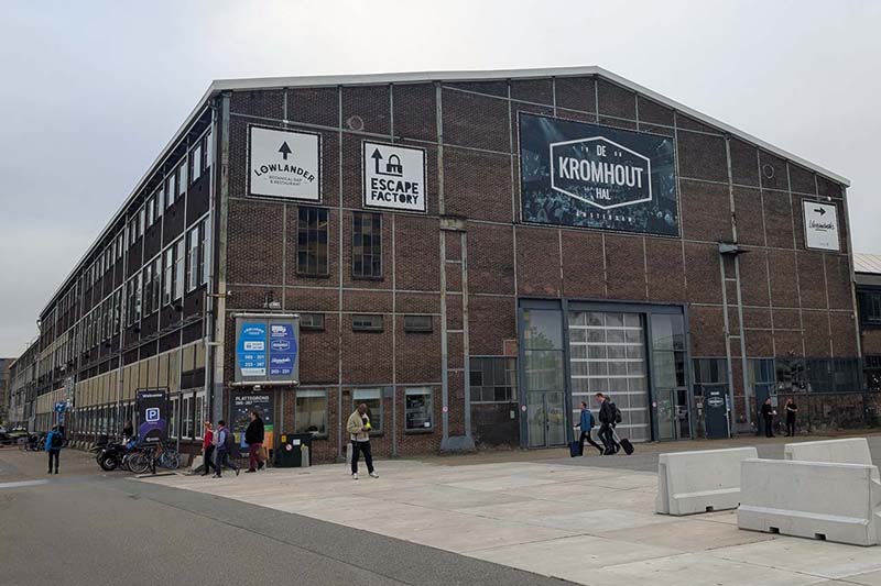 Die Kromhouthal in Amsterdam-Noord