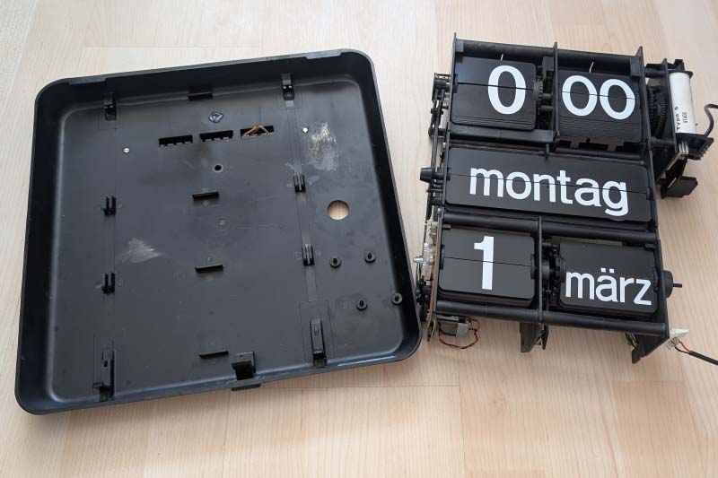 Bodet BT 6.37 Klappzahlenuhr