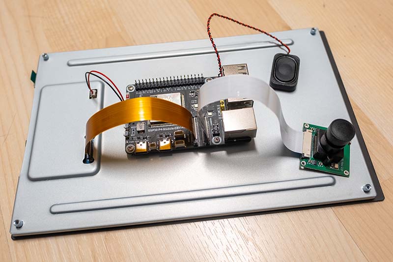 Waveshare ESP32-P4-Module-DEV-KIT-C Display