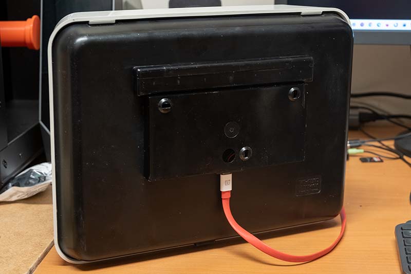 Bodet BT 6.30 Flip Clock – Back side