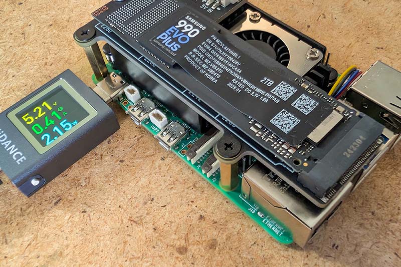 Raspberry 5 Stromverbrauch