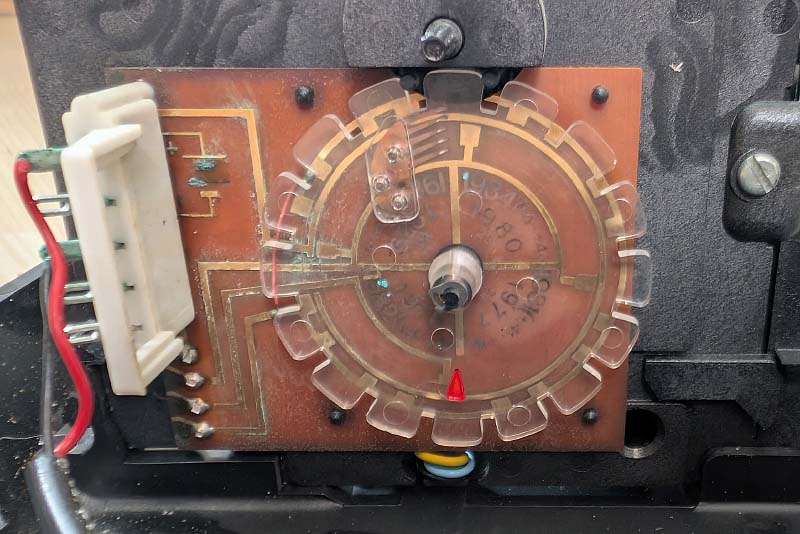 Kodierscheibe für Tage pro Monat