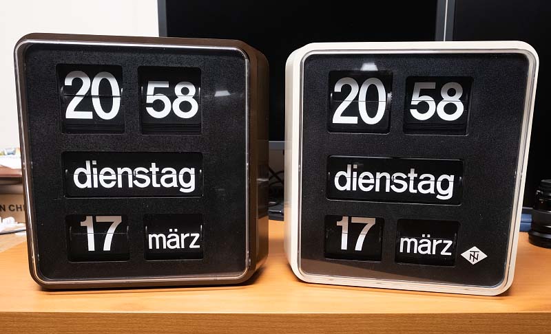 Bodet BT 6.37 Klappzahlenuhr