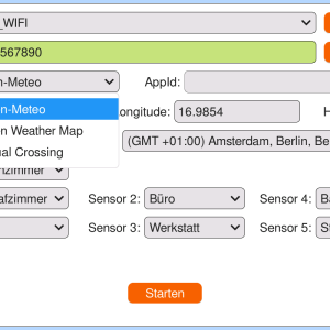 Setup Weatherstation