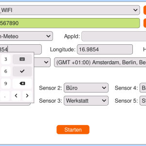 Setup Weatherstation