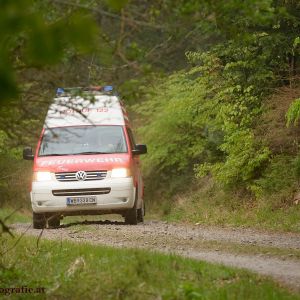 Tatkräftige Unterstützung durch die freiwillige Feuerwehr Dreistetten