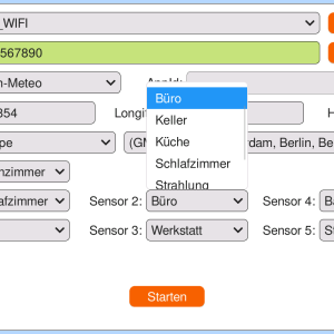 Setup Weatherstation