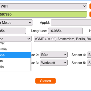 Setup Weatherstation