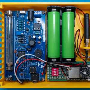 Geiger counter Sensor for Weatherstation