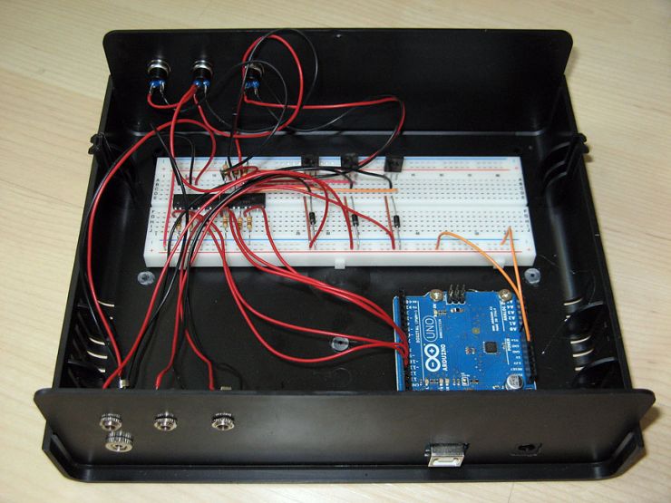 Arduino Controller mit der Steuerelektronik