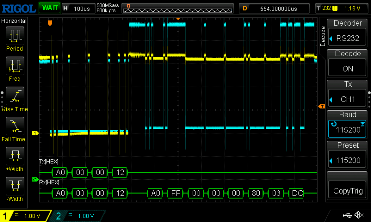 TMC2208 UART datagram read